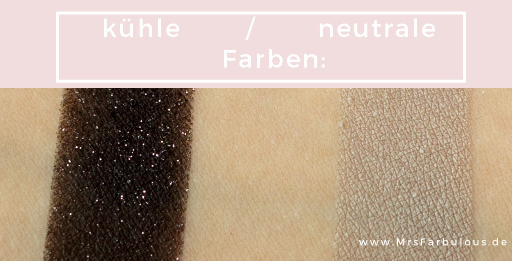 die beste Lidschattenpalette neutrale kühle Farben