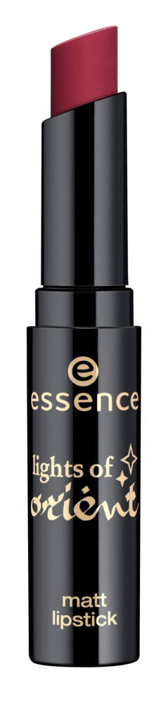 essence lights of orient matt lipstick 01 belly dancing queen