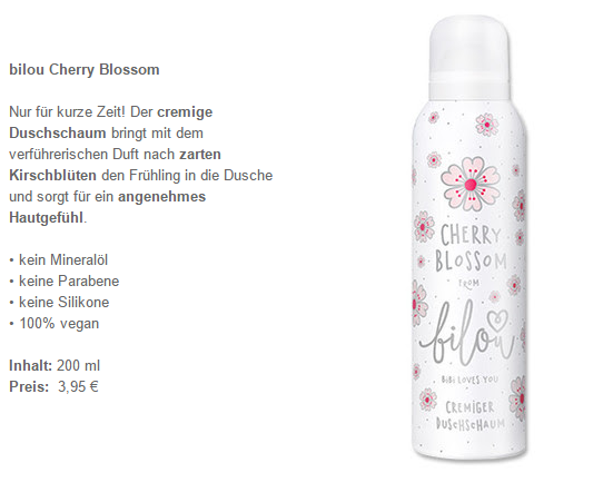 Bilou online kaufen bei rossmann cherry blossom