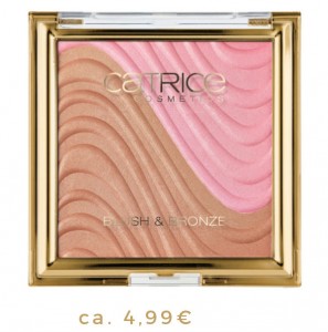 catrice Sound Of Silence LE Blush Bronzer Desert Flower