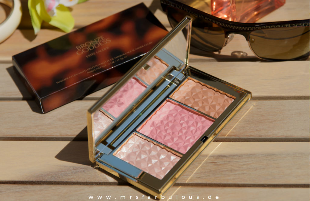 Estee Lauder Bronze Goddess Summer Glow Multi Palette offen