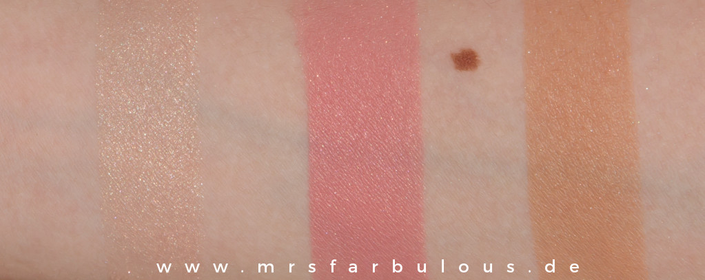 Estee Lauder Bronze Goddess Summer Glow Multi Palette swatches