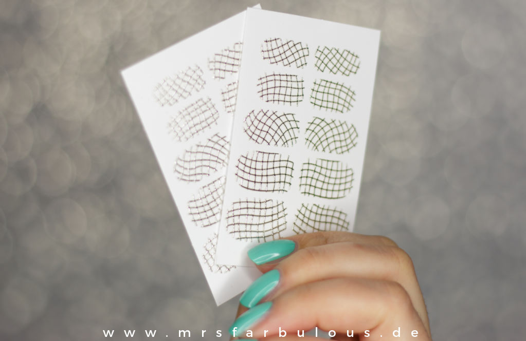 catrice Net Works LE C05 Green NETtraction Net Nail Sticker C01 Bet on Net