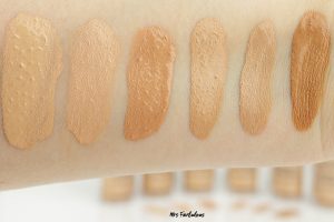 LOV Foundation LOV Longlasting Foundation swatches erfahrungen