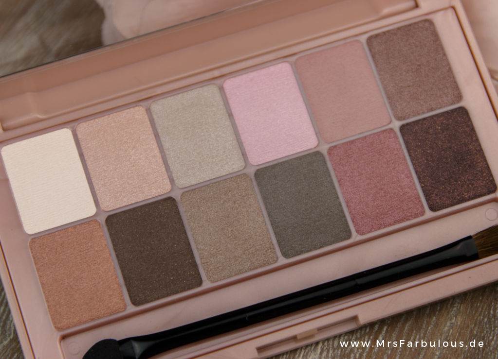 Maybelline Blushed Nudes Palette offen 2