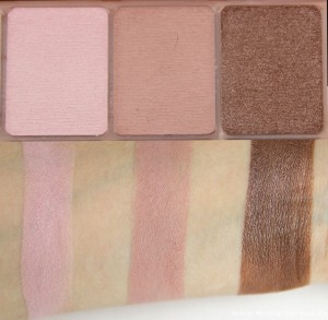 Maybelline Blushed Nudes Palette swatches 2