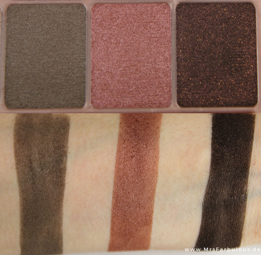 Maybelline Blushed Nudes Palette swatches 4