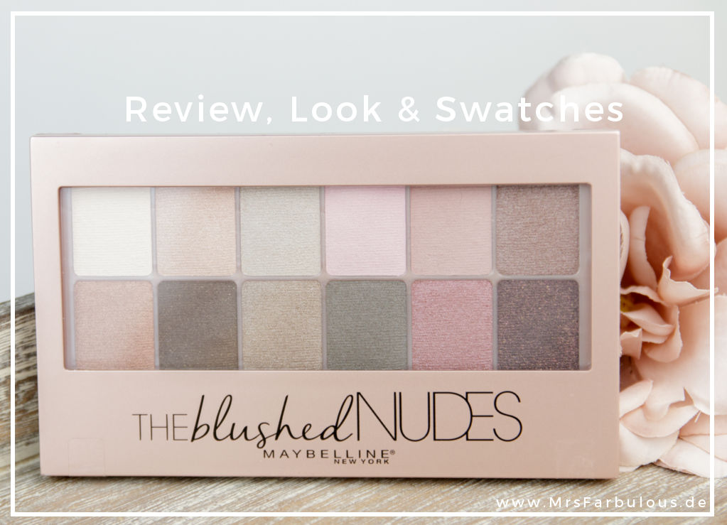 Maybelline Blushed Nudes Palette