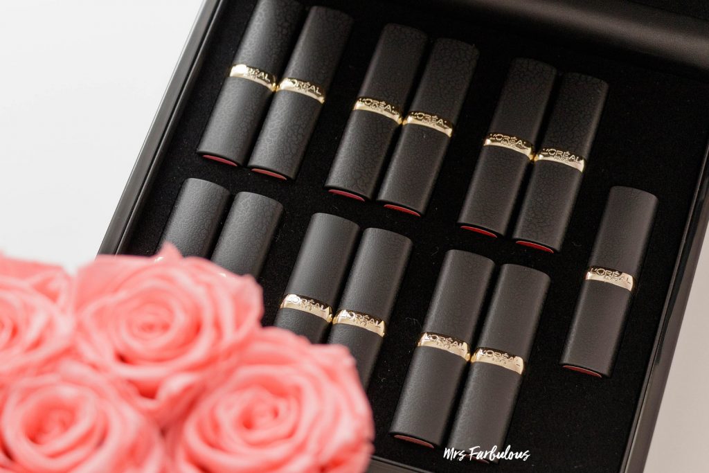 LOREAL Color Riche Matte Lippenstift Box #matteaddiction alle Farben