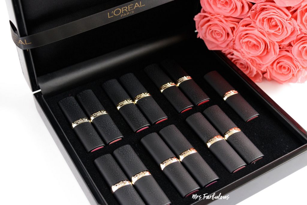 LOREAL Color Riche Matte Lippenstift Box #matteaddiction alle Farben 2