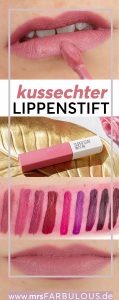 Maybelline Super Stay Matte Ink Deutschland kussechter Lippenstift Drogerie