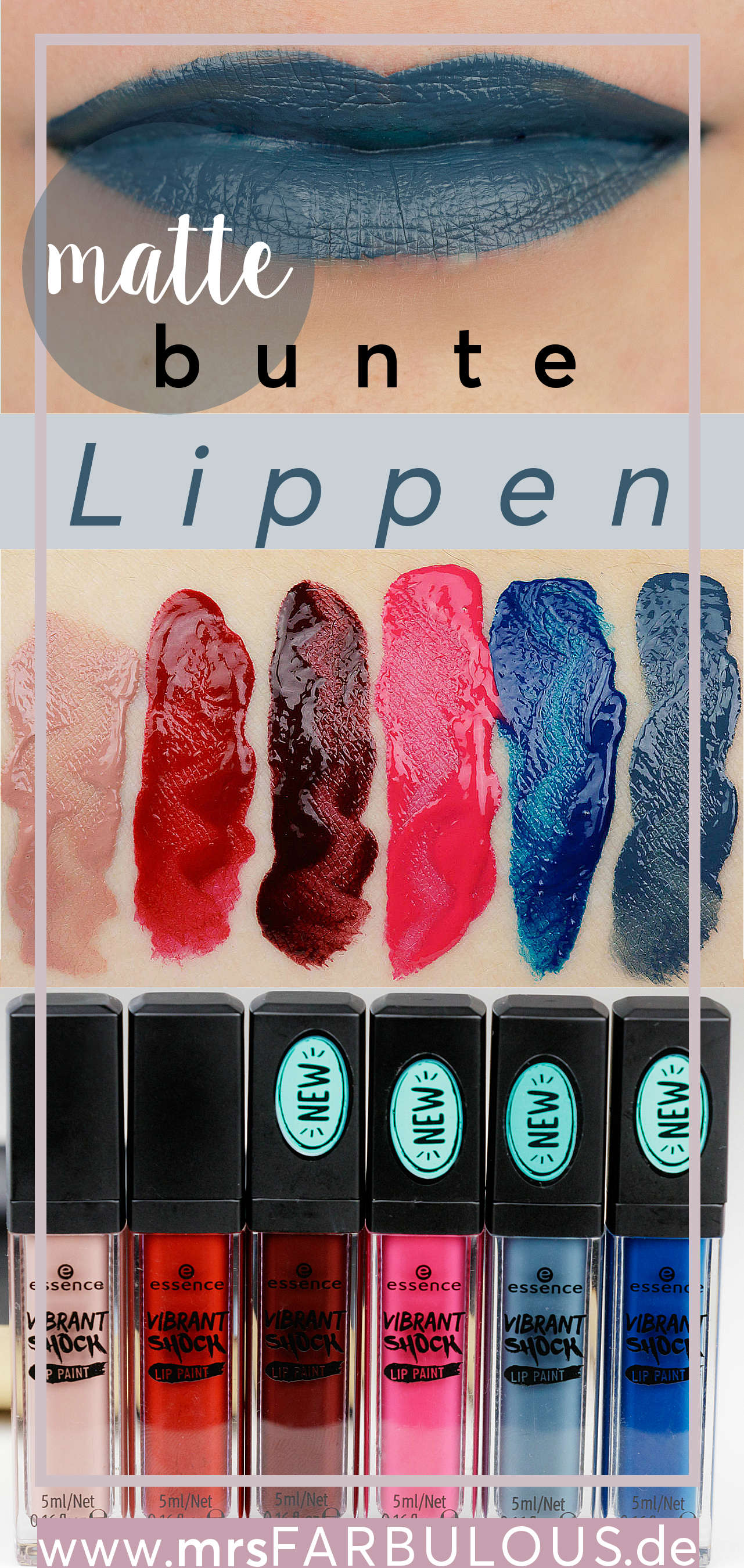 essence vibrant shock Lip Paint Tragebilder Erfahrungen