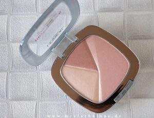 loreal perfect match highlighter rosy glow highlighting puder blush highlight mrsfarbulous drogerie neuheiten