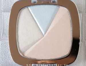 loreal perfect match highlighter icy glow highlighting puder blush highligh mrsfarbulous
