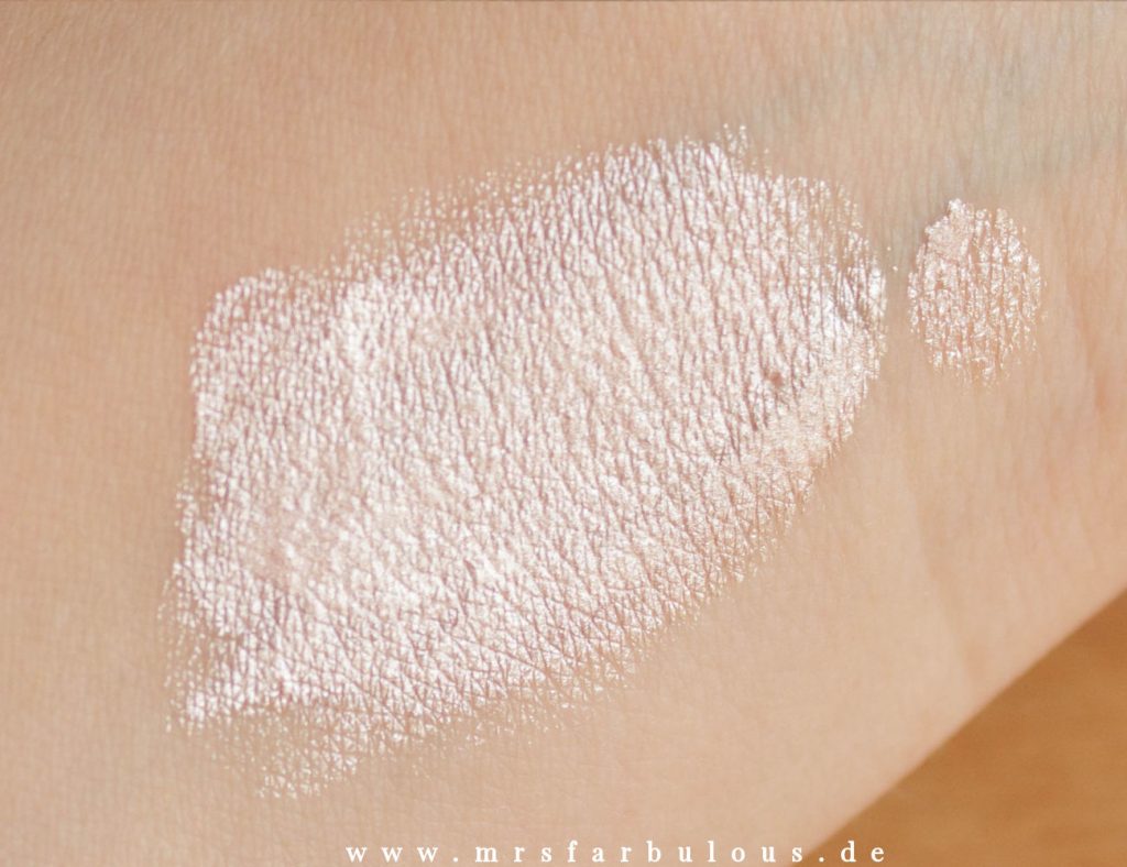 loreal perfect match highlighter icy glow swatches tragebilder