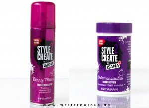 Style2Create by ISANA Berry Mani Trockenshampoo Style2Create by ISANA Volumenzauber Volumen Puder mrsfarbulous