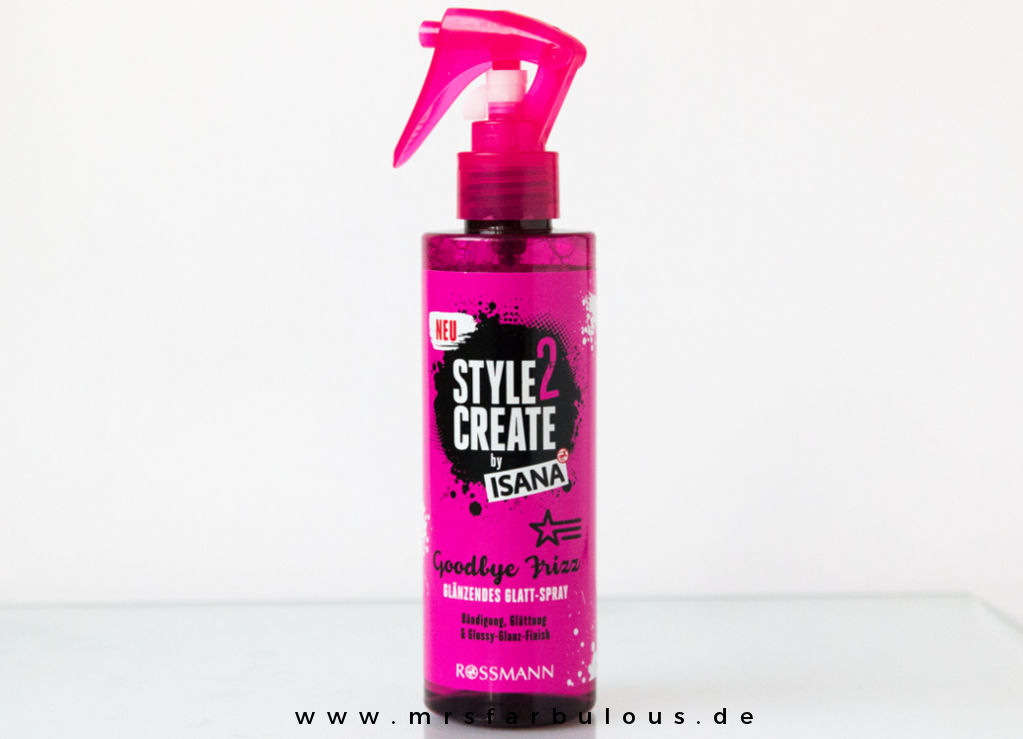 Style2Create by ISANA Goodbye Friss glänzendes Glatt-Spray
