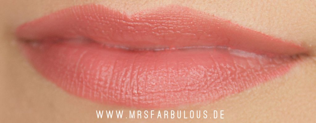 catrice velvet matt lip cream 030 Hazel-Rose Royce Tragebild Swatches