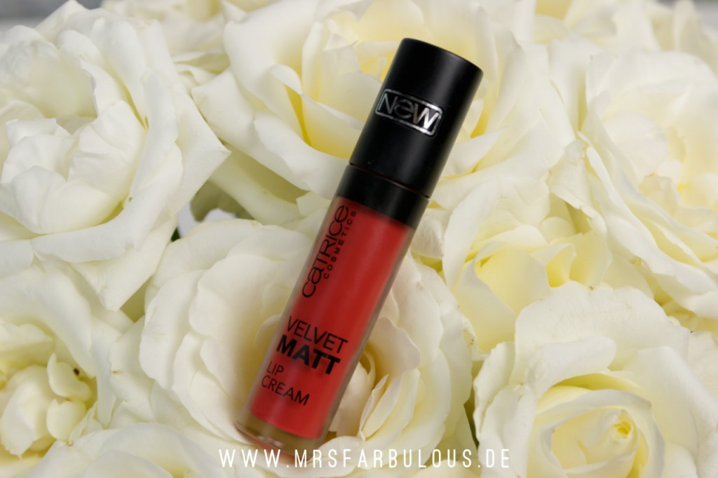 catrice velvet matt lip cream 060 REDvolution