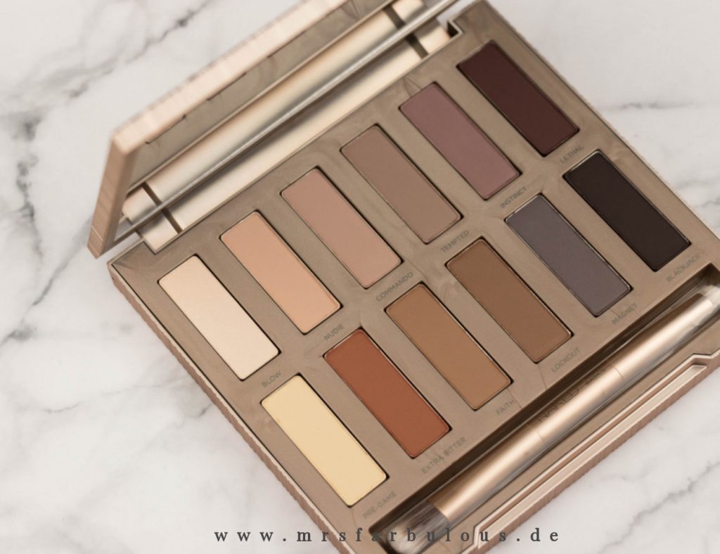 Naked Ultimate Basics Tragebilder Swatches Review Erfahrungen AMU 2016 mrsfarbulous douglas lidschatten palette 2