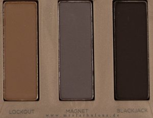 Naked Ultimate Basics Tragebilder Swatches Review Erfahrungen AMU 2016 mrsfarbulous douglas lidschatten palette Lockout Magnet Black Jack