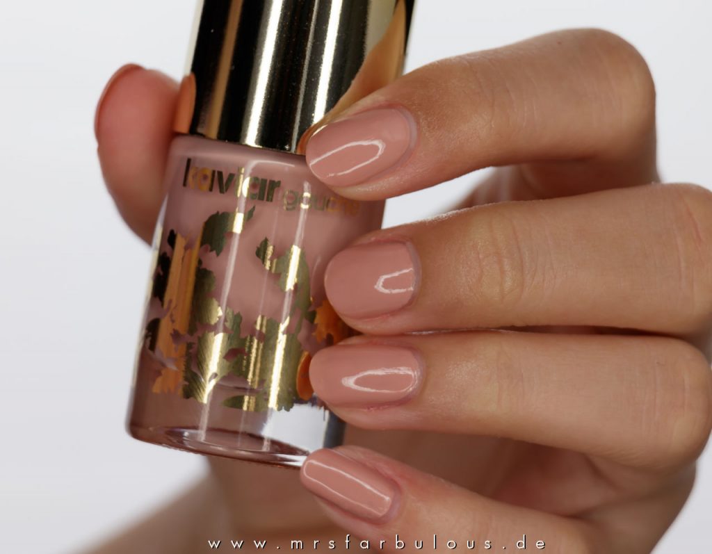 catrice kaviar gauche le Nagellack Nude Subliume Tragebilder mrsfarbulous