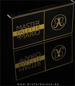 Anastasia Beverly Hills Master Palette By Mario Lidschattenpalette Review Swatches Tragebilder mrsfarbulous