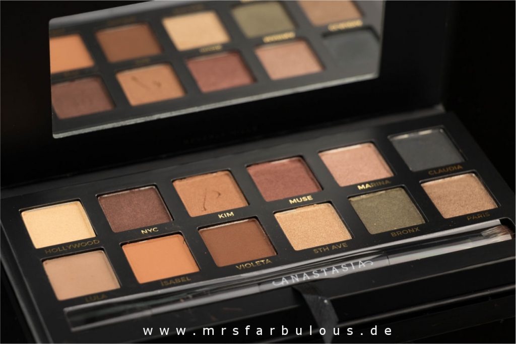 Anastasia Beverly Hills Master Palette By Mario Lidschattenpalette Review Swatches Tragebilder mrsfarbulous 5