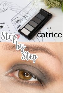 Einfache Smokey Eyes schminken Anleitung mit Bildern für Anfänger mit der catrice glam & smokey eyeshadow Palette neues Sortiment Winter 2016 mrsfarbulous Titelbild